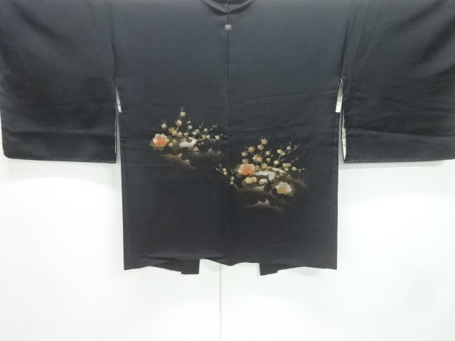 JAPANESE HAORI / FLORAL PLANTS